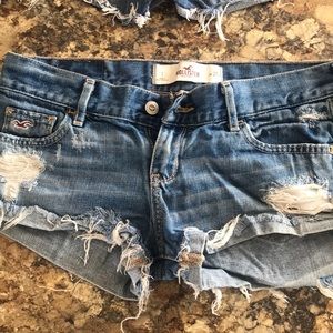 Hollister Cut-off Jean Shorts